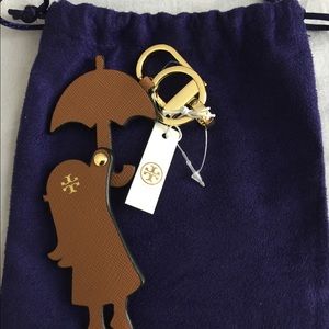 Tory Burch Accessories - {Tory Burch} Rain Girl Key Fob Tory Burch Accessories - {Tory Burch} Rain Girl Key Fob